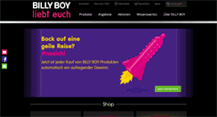 Desktop Screenshot of billy-boy.de